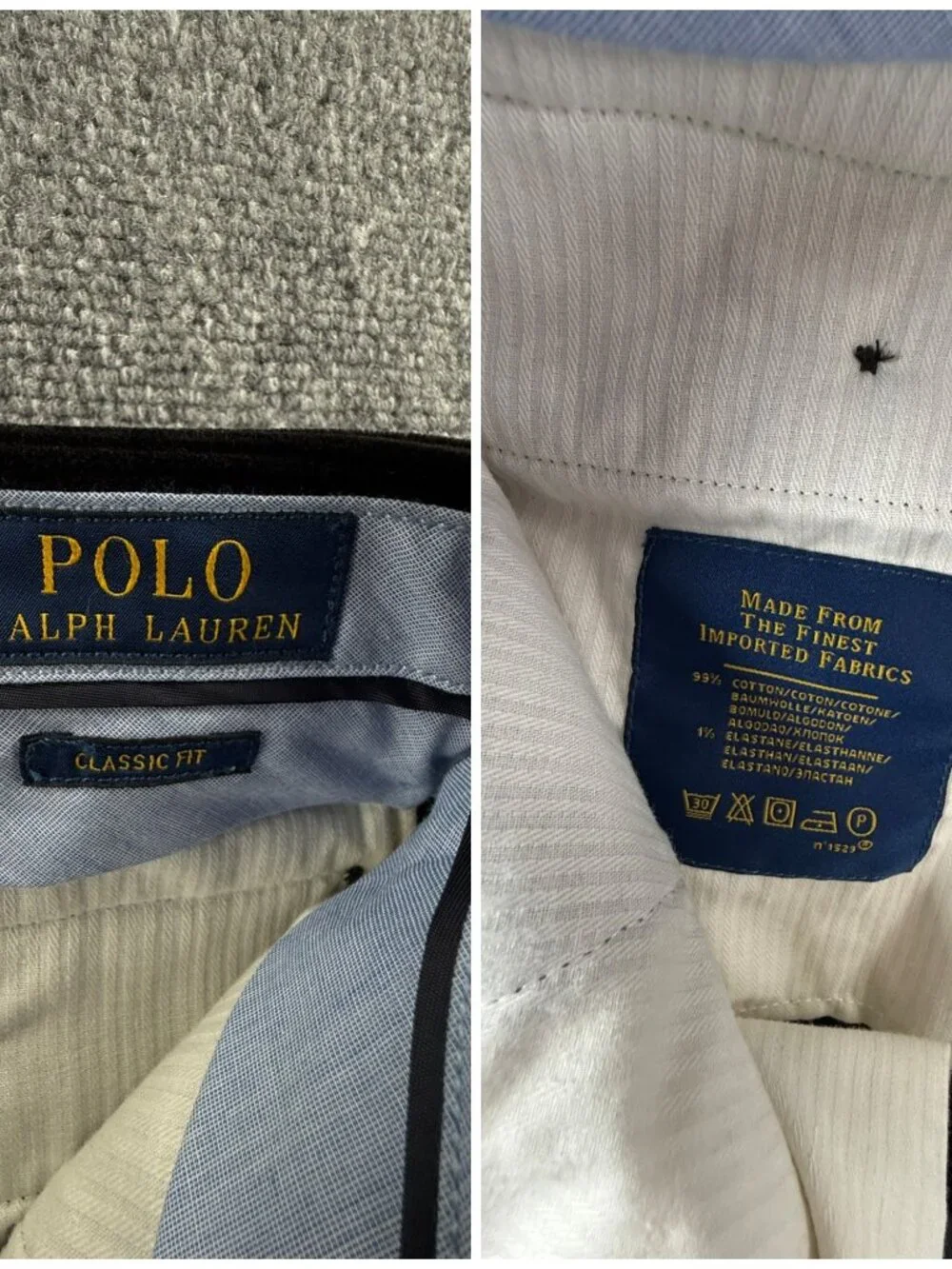 NWOT Polo Ralph Lauren Corduroy Pants Men Classic Fit Trouser Soft ACTL 36x31